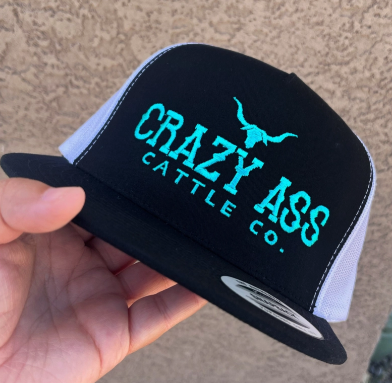 Crazy Ass Cattle Turquoise Hat