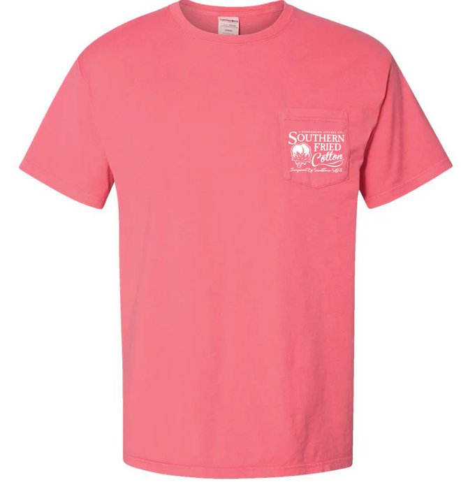 Southern Fried Cotton Sweet Liberty Boots pocket tee