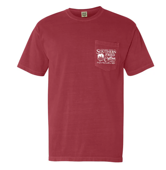 Southern Fried Mountain Bonfire pocket tee shirt