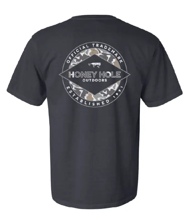 Honey Hole Short Sleeve - Hh Camo shirt