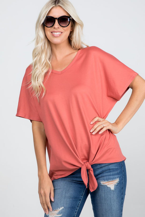 FRONT TIED TUNIC