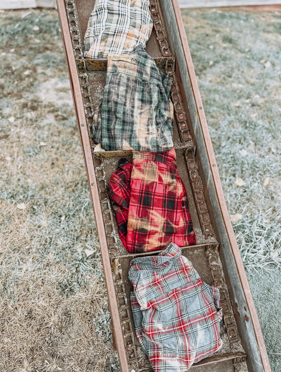 Vintage Bleached Flannel