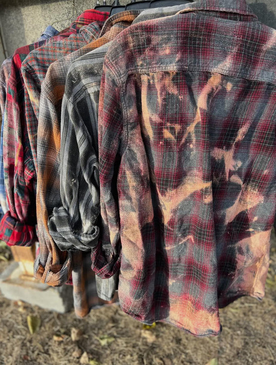 Vintage Bleached Flannel