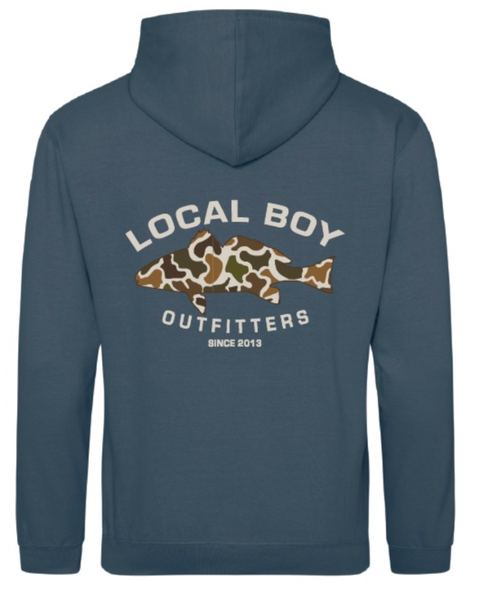 Local Boy Vintage Redfish Hoodie