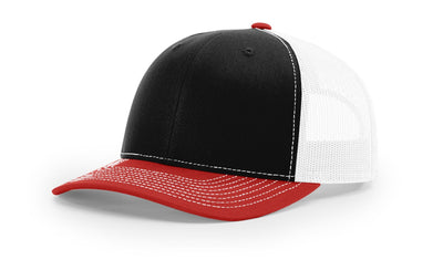 Black/White/Red - Tri-Color