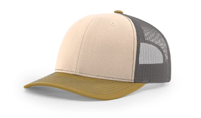 Mink Beige/Charcoal/Amber Gold - Tri-Color