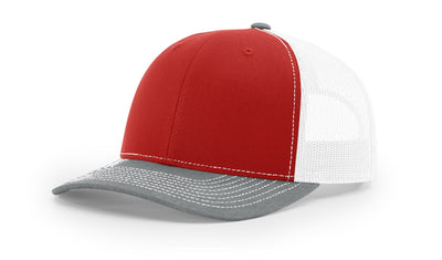 Red/White/Heather Grey - Tri-Color