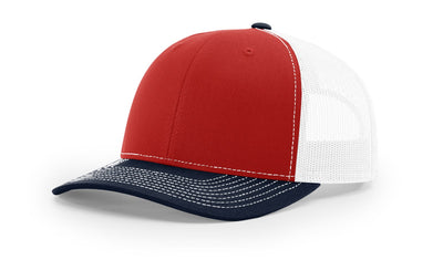 Red/White/Navy - Tri-Color