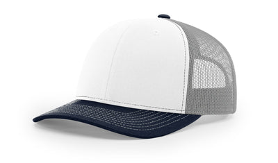 White/Aluminum/Navy - Tri-Color