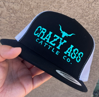 Crazy Ass Cattle Turquoise Hat