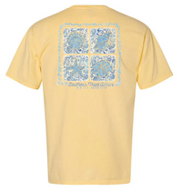 Southern Fried Cotton Shell Splash tee shirt