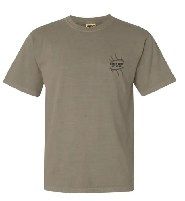 Honey Hole Short Sleeve - Skull Mount tee shirt