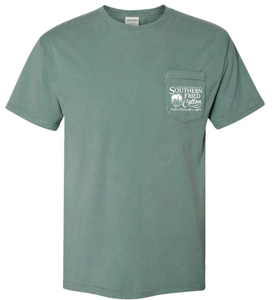 Southern Fried Cotton Blaze tee shirt
