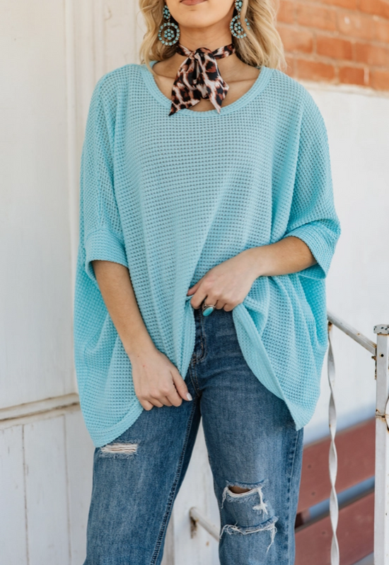 Plus Size Crochet Oversized Relaxed Fit Poncho Top