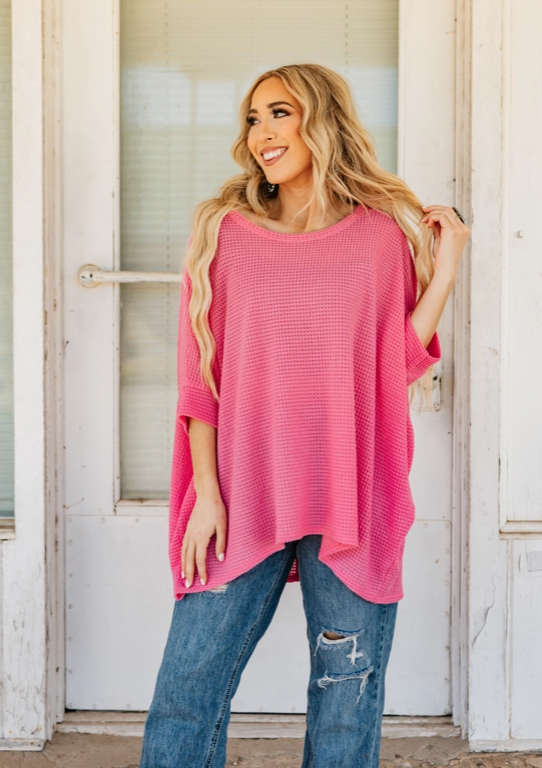 Plus Size Crochet Oversized Relaxed Fit Poncho Top