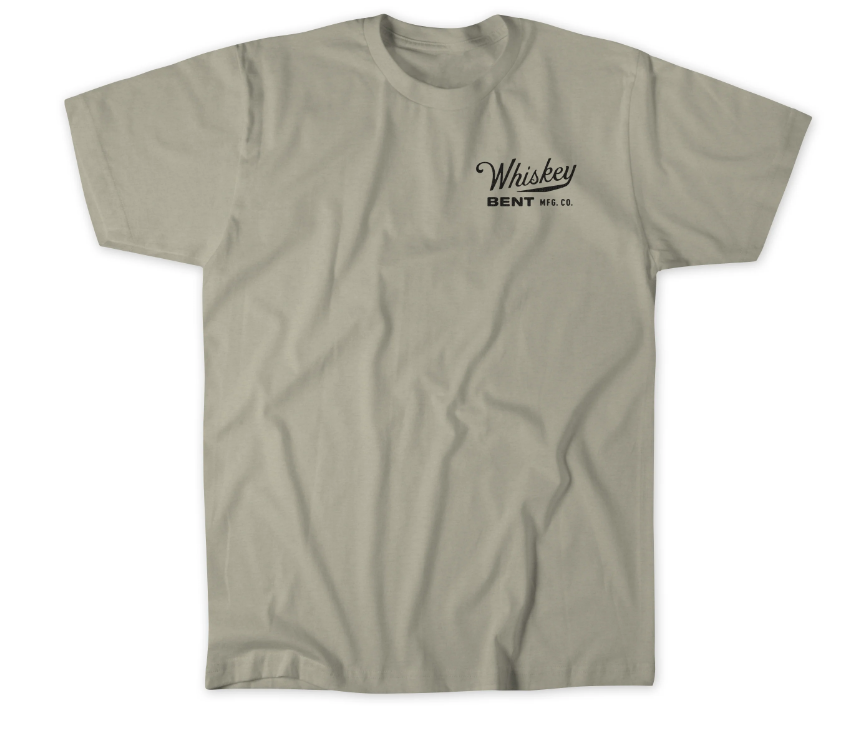 Whiskey Bent The Old School Faded Tee