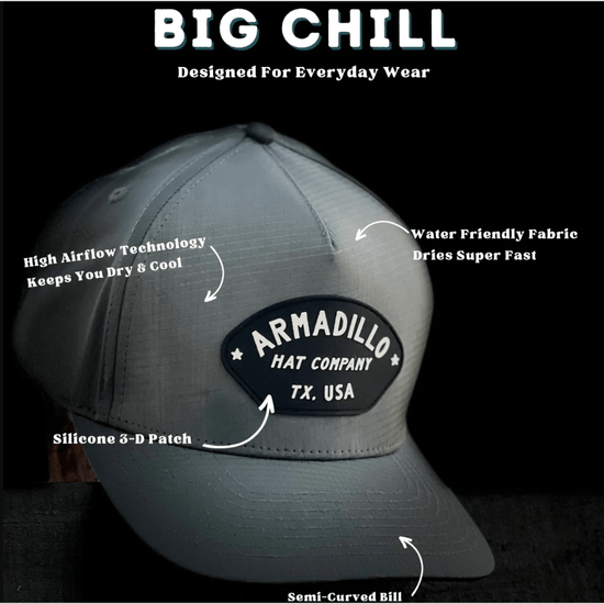 Armadillo Big Chill Cap Hat Armadillo Hat Co