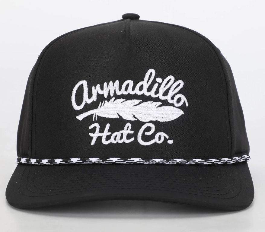 Armadillo Dark Fader Rope Cap Hat Armadillo Hat Co