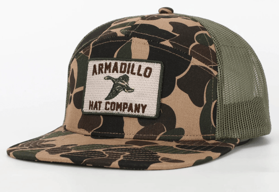 Load image into Gallery viewer, Armadillo Retro Duck Camo Hat Hat Armadillo Hat Co
