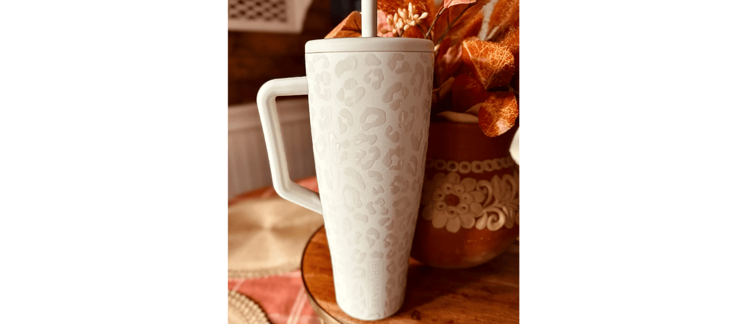 Era 40oz Tumbler in Limestone Leopard by Brumate – Lemons and Limes Boutique