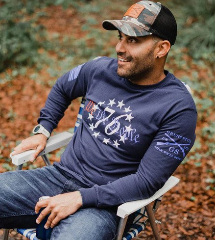 Grunt Style 76 We The People Long Sleeve - Navy