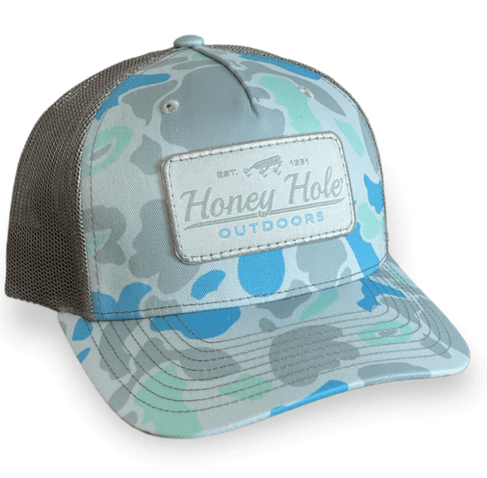 Load image into Gallery viewer, Honey Hole snapback Salt Water camo duck hat Hat Honey Hole
