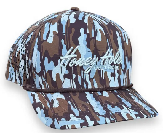 Honey Hole Performance Rope Hat - Bayou Bark