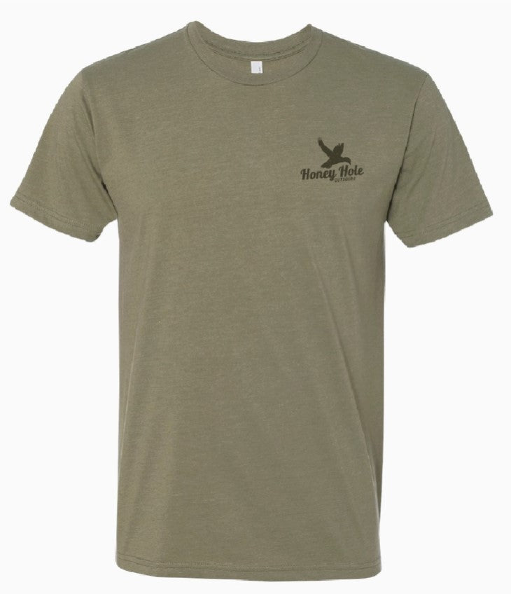 Honey Hole Short Sleeve - Duck Camo