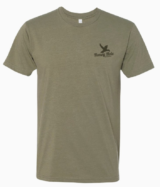 Specklle Bellies Duck Camo Goose Pocket Tee