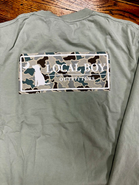 Local Boy Sand Dog & Moon Plate SS Tee