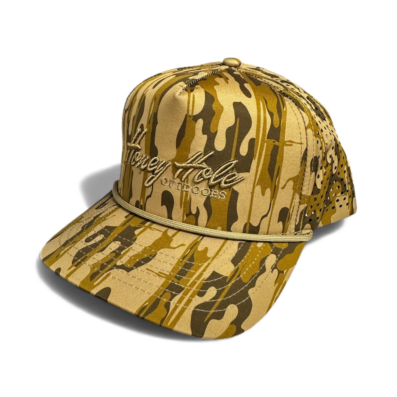 Honey Hole Performance Rope Hat - Marsh Point