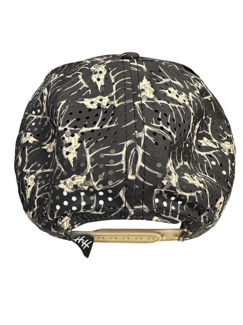 Honey Hole Performance Rope Hat - Heritage - Deer Skulls