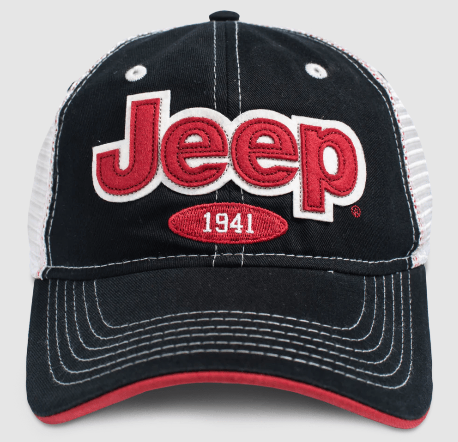 Jeep Felt Applique Hat Hat Jeep