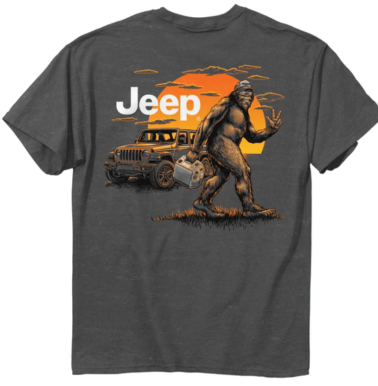 Jeep Squatch your step tee shirt Shop on Main Street