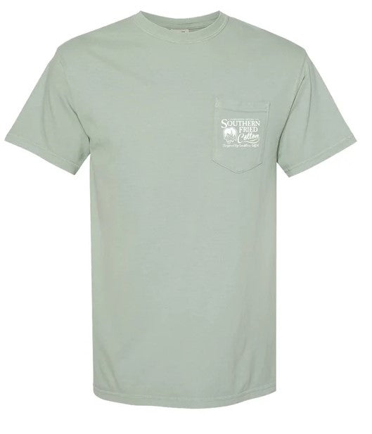 Southern Fried Cotton No Daily Limit pocket tee