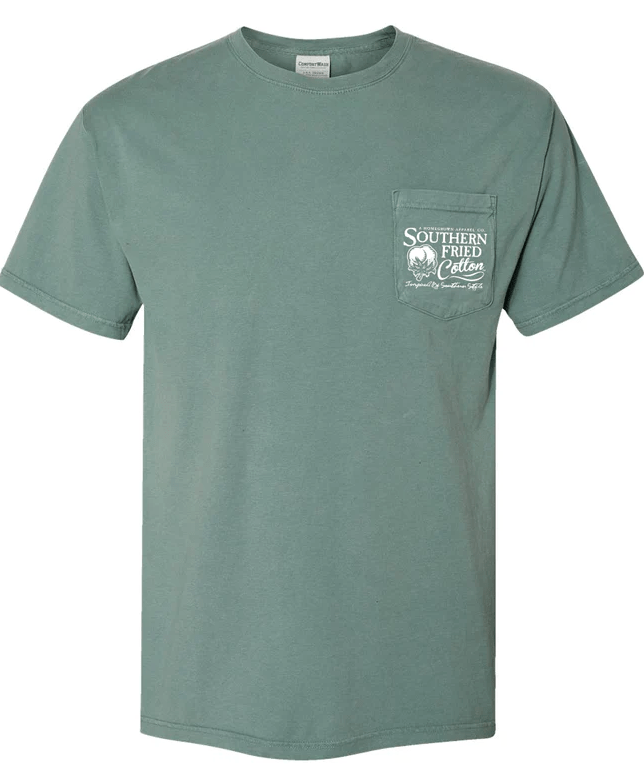 Southern Fried Cotton Murky Waters comfort color pocket tees TSHIRT Shop on Main Street