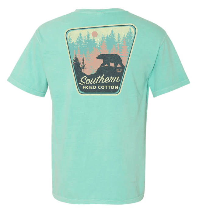 Southern Fried Cotton National Forest comfort color pocket tee TSHIRT Shop on Main Street