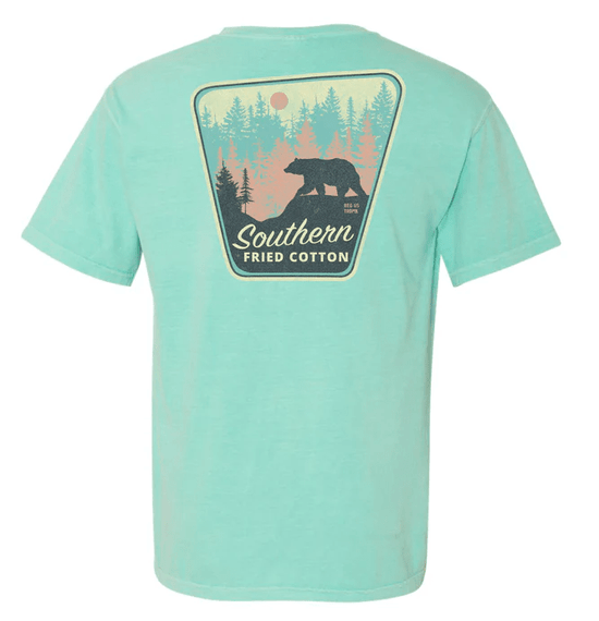Load image into Gallery viewer, Southern Fried Cotton National Forest comfort color pocket tee TSHIRT Shop on Main Street
