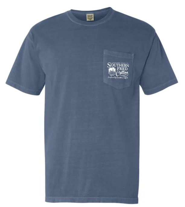 Southern Fried CottonPheasant Hunter comfort color pocket tee TSHIRT Shop on Main Street