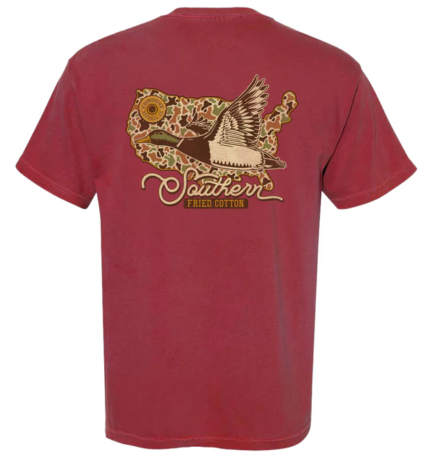 Southern Fried Cotton USA Dropping In tee