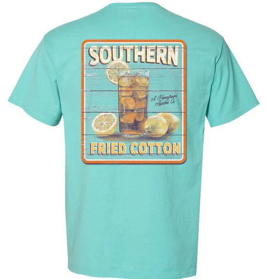Southern Fried Cotton Classic Iced Tea pocket tee