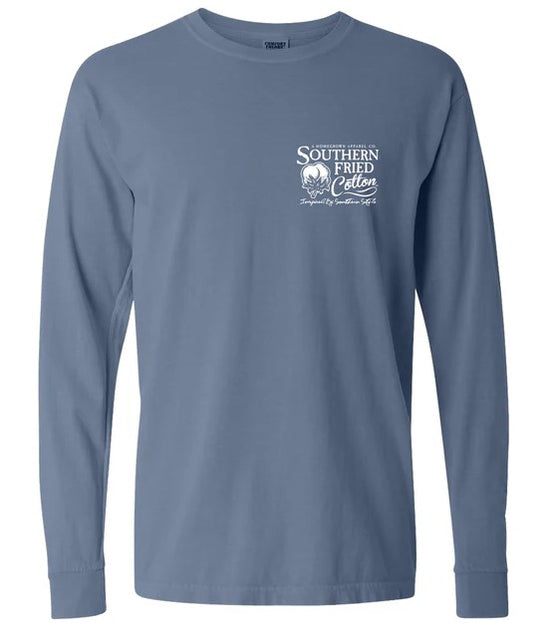 Southern Fried Cotton boots of freedom long sleeve tee