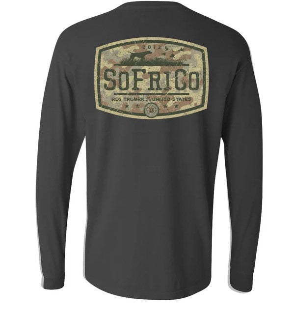 Southern Fried Cotton Camo Hunt Club Long Sleeve