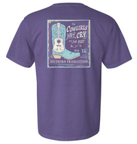 Southern Fried Cotton Cowgirls don't cry tee shirt