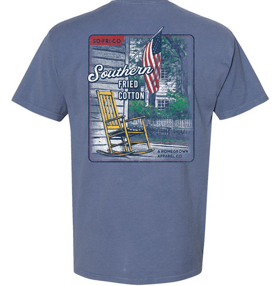 Southern Fried Cotton Home Sweet Home pocket tee