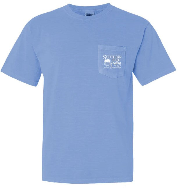 Southern Fried Cotton Hunt Club pocket tee