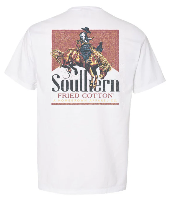 Southern Fried Cotton Cowboy Up tee shirt