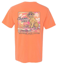 Southern Fried Golden Hour pocket tee