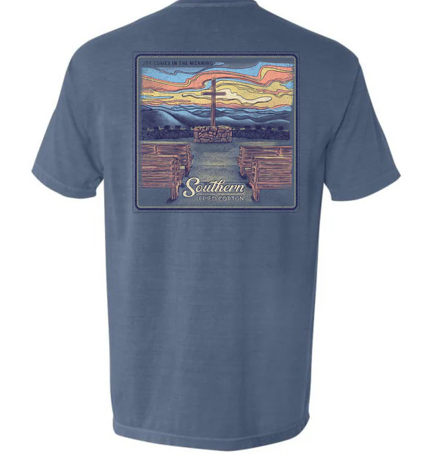 Southern Fried Cotton Joy comes pocket tee