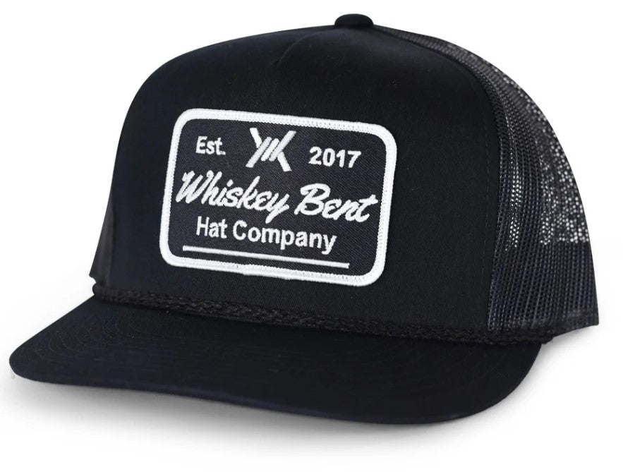 Whiskey Bent Black Top Hat